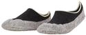 Haussocken FALKE "Cosyshoe", Damen, Gr. 39-40, Sockengr&ouml;&szlig;e, grau (3082, anthra