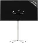 Wohnzimmertisch VCM "Design Premium TV Standfu&szlig; Rack Fernseh Xila ZW", wei&szlig;, B:61cm