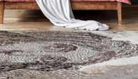 Teppich ARTE ESPINA "Iglesia 200", grau (taupe), B:80cm H:10mm L:150cm, Baumwolle,