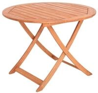 Gartentisch MERXX, beige, B:100cm H:75cm T:100cm, Tische, Gartentisch, &Oslash; 100 cm,