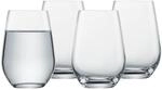 Longdrinkglas SCHOTT-ZWIESEL "Universalbecher Fort&eacute; 557 ml 4er Set transparent",