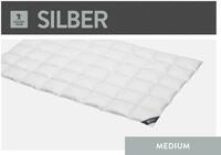 Daunenbettdecke SPESSARTTRAUM "Silber", wei&szlig;, B:155cm L:200cm, Bettdecken Bezug:
