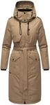 Wintermantel NAVAHOO "Wintermantel Hokulanii", Damen, Gr. XXL, beige (schwarz...