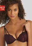 Push-up-BH LASCANA "BH mit B&uuml;gel, Spitzen-BH, als Dessous-Set kombinierbar", Damen,