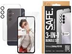 SAFE BY PANZERGLASS Displayschutzglas "3-in-1 Bundle Set Screen Protector, Case und