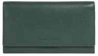 Geldb&ouml;rse BRUNO BANANI "BRUNO BANANI Damen echt Leder", Damen, gr&uuml;n (oliv), Leder,