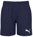 Badeshorts PUMA "PUMA SWIM BOYS MID SHORTS", Kinder, Gr. 116, N-Gr, blau (navy),