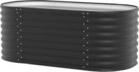 Hochbeet VITAVIA "Terra 630", schwarz, B:82,1cm H:63cm T:162,1cm, Stahlblech,