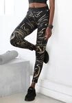 Funktionsleggings LASCANA ACTIVE, Damen, Gr. S (36/38), N-Gr, schwarz (schwarz,