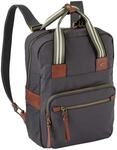 Rucksack CAMEL ACTIVE "Bari", Damen, Gr. B/H/T: 29cm x 35cm x 14cm, grau, Nylon,