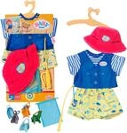 Puppenkleidung BABY BORN "Teddys Angler-Outfit", bunt, Puppenkleidung, Kinder,