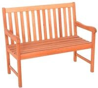 Gartenbank MERXX "Santos", braun, B:100cm H:89cm T:58cm, Holz, Sitzb&auml;nke,...