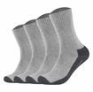 Sneakersocken CAMANO "Socken 4er Pack", Damen, Gr. 43-46, grau, Obermaterial: 47%