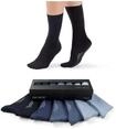 Kurzsocken CAMANO "Socken Comfort Socks in Box 7P 7er Pack", Herren, Gr. 35-38, blau,