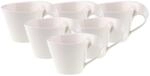 Tasse VILLEROY & BOCH "Cappuccinotasse NewWave Caffe 250 ml 6er Set wei&szlig;", wei&szlig;, 6