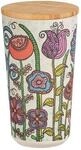 Vorratsdose WENKO "Modell FLowers", rosa, H:18,5cm L:10,5cm, Kunststoff,