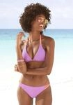 Triangel-Bikini-Top VENICE BEACH "Anna", Damen, Gr. 32, Cup A/B, lila, Polyamid,