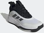 Basketballschuh ADIDAS SPORTSWEAR "OWN THE GAME 3", Jungen, Gr. 48, schwarz-wei&szlig;
