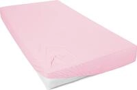Spannbettlaken PRIMERA "Mako-Feinjersey Spannbetttuch", rosa, L:200cm,...