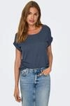 T-Shirt ONLY "ONLMOSTER &ndash; T-Shirt mit melierter Optik und elastischem Material",