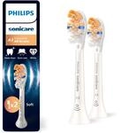 Aufsteckb&uuml;rsten PHILIPS SONICARE "A3 Premium All-in-One", wei&szlig;, Zahnb&uuml;rstenk&ouml;pfe,