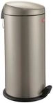 M&uuml;lleimer WESCO "Capboy Maxi", silber (neusilber), B:30cm H:60cm T:30cm, Stahlblech,