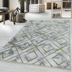 Teppich AYYILDIZ TEPPICHE "NAXOS 3811", gold (goldfarben), B:140cm H:12mm...