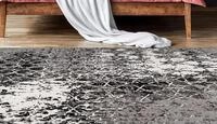 Teppich ARTE ESPINA "Iglesia 100", grau, B:200cm H:10mm L:290cm, Baumwolle,