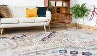 Teppich ARTE ESPINA "Indiana 200", bunt (multi, blau), B:120cm H:10mm L:170cm,