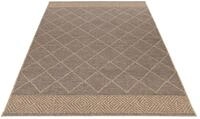 Teppich OBSESSION "My Oslo 710", grau (taupe), B:80cm H:7mm L:150cm, Polypropylen,