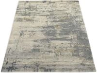 Teppich MUSTERRING "ANGELES PILANO", blau (petrol), B:70cm H:10mm L:140cm, Viskose,