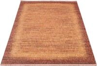 Teppich MUSTERRING "MEMPHIS", rosa (kupfer), B:65cm H:8mm L:130cm, Polyester,