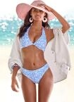 Bikini-Hose VIVANCE "Leni", Damen, Gr. 38, N-Gr, blau (himmelblau, wei&szlig;),