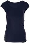T-Shirt WINSHAPE "WTR4", Damen, Gr. XS, blau (night blau), 90% Baumwolle, 10%