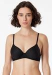Schalen-BH SCHIESSER "Air", Damen, Gr. 75, Cup A, schwarz (000, schwarz),...