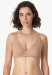 B&uuml;gel-BH SCHIESSER "Air", Damen, Gr. 75, Cup B, beige (411, maple), Microtouch,