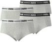 Panty PUMA "Panty 4er Pack", Damen, Gr. XS, grau, Obermaterial: 57% Baumwolle CO. 38%