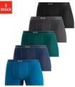 Boxer H.I.S "Boxershorts f&uuml;r Herren", Herren, Gr. S, 5 Stk., bunt (blau, mint, navy,