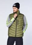 Steppweste CHIEMSEE, Herren, Gr. S (44/46), gr&uuml;n (dusty olive), 100% Polyester,
