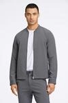 Funktionshemd LINDBERGH "Overshirt", Herren, Gr. S, N-Gr, grau (grau mix), Stoff,