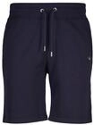 Bermudas GANT "Shorts Regular Shield Sweat Shorts", Herren, Gr. M, N-Gr, blau,