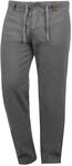Leinenhose INDICODE "Leinenhose IDIves", Herren, Gr. M, N-Gr, braun (iron),