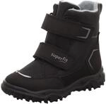 Winterstiefel SUPERFIT "HUSKY, WMS: mittel", Jungen, Gr. 25, w&auml;rmend, schwarz