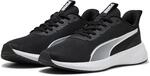 Laufschuh PUMA "FLYER LITE 3", Damen, Gr. 44, schwarz-wei&szlig; (puma schwarz, puma