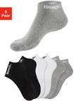 Sportsocken BENCH. "Damen Herren Kurzsocken, Halbhohe Socken", Damen, Gr. 35-38,