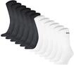 Kurzsocken PUMA "Socken 12er Pack", Damen, Gr. 35-38, schwarz (schwarz, wei&szlig;),