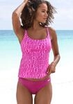 Tankini-Top ELBSAND "Letra", Damen, Gr. 42, Cup C/D, pink (fuchsia),