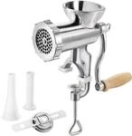Fleischwolf METALTEX "Jack Alu Gr&ouml;sse 8", silber (silberfarben), H:25cm T:17cm,