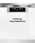 BAUKNECHT teilintegrierbarer Geschirrsp&uuml;ler "BK4PC11BS7A0", Energieeffizienz:...
