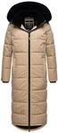 Winterjacke NAVAHOO "Navahoo Knuddelfee Damen Parka B990", Damen, Gr. S, beige,